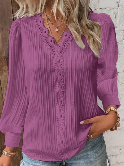 Lydia | Lace Detail Top