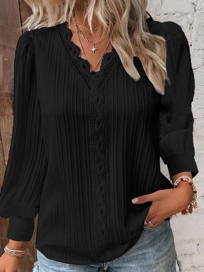 Lydia | Lace Detail Top