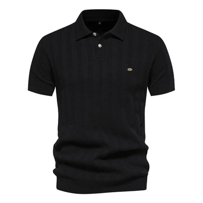 ZAIN | Stylish Men Polo Shirt Striped Pattern
