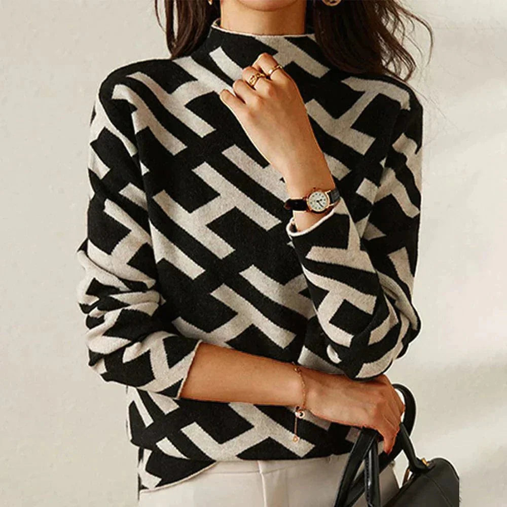 Chic and fashionable sweater