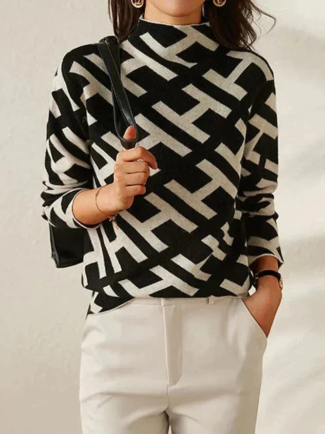 Chic and fashionable sweater