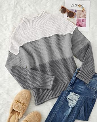 Stylish striped sweater