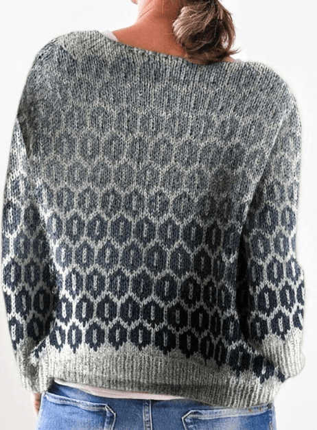Groch sweater with decorations