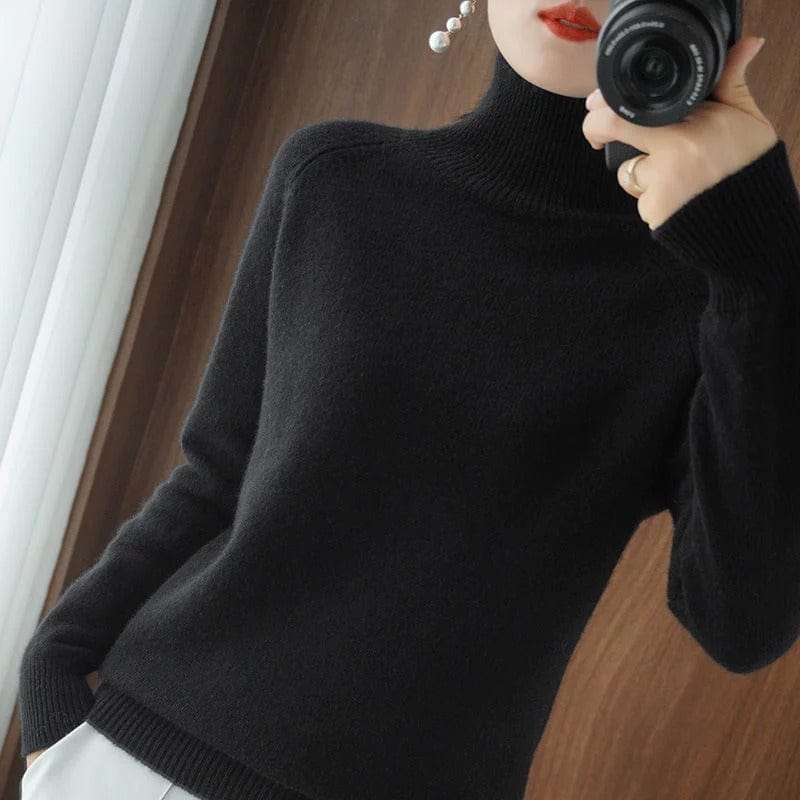 Women's turtleneck - warm & stylish for winter