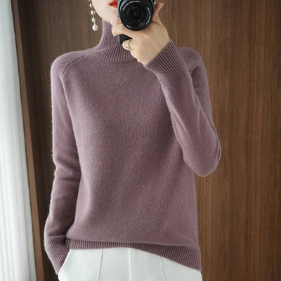 Women's turtleneck - warm & stylish for winter