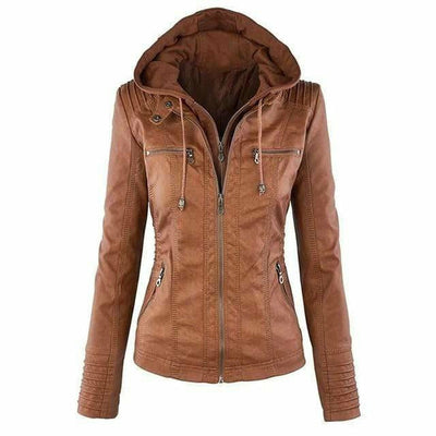 Quetin | Jacket with hood for women