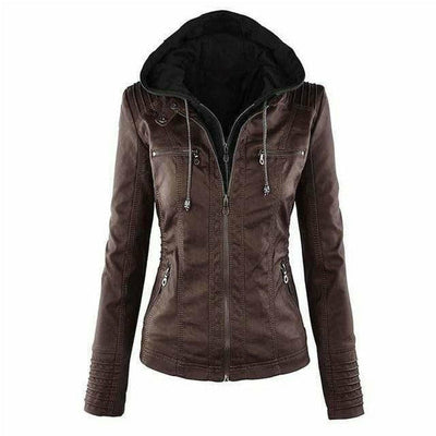 Quetin | Jacket with hood for women