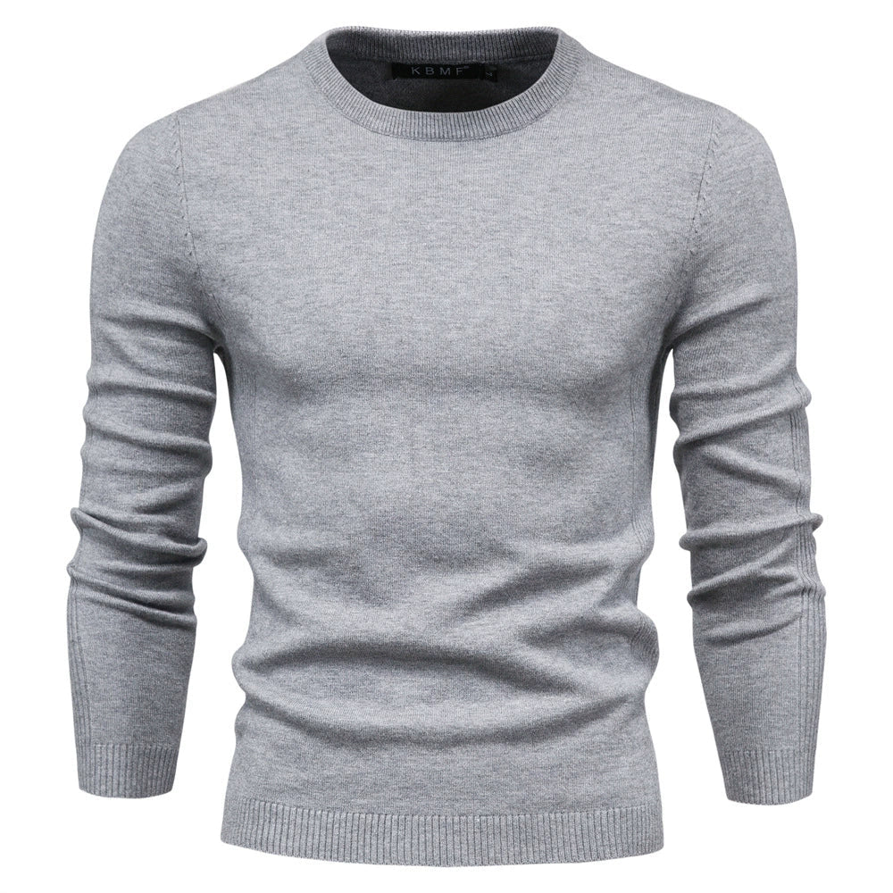 Men’s Crew Neck Sweater – Regular Fit – Long Sleeve – Soft & Warm Knit Jumper