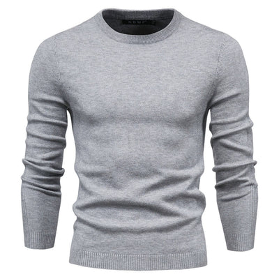 Men’s Crew Neck Sweater – Regular Fit – Long Sleeve – Soft & Warm Knit Jumper