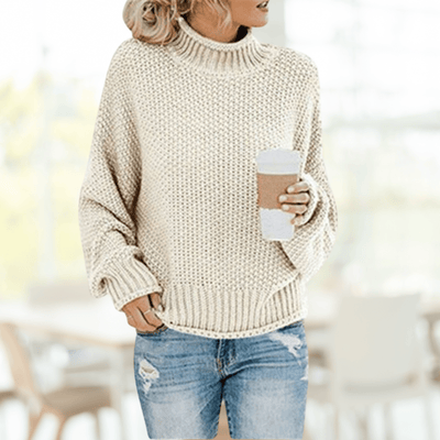 Chic knitting sweater for women