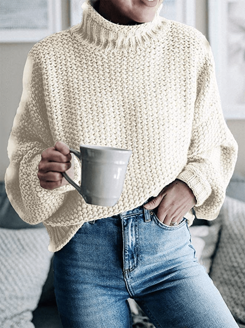 Chic knitting sweater for women