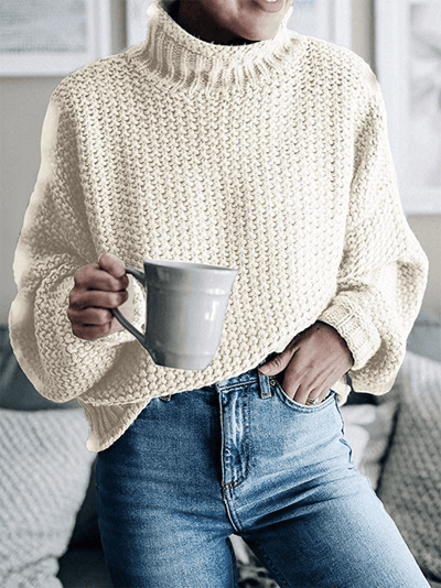 Chic knitting sweater for women