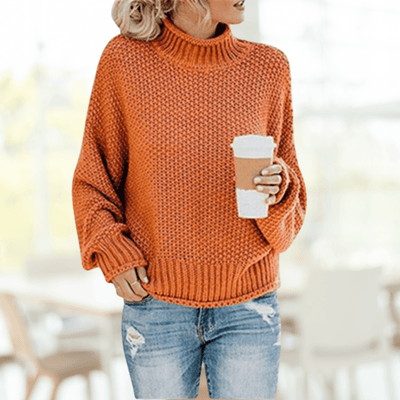 Chic knitting sweater for women