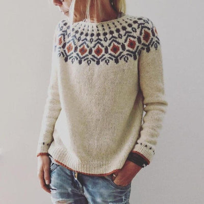 Sweater pleasantly soft and stylish for women
