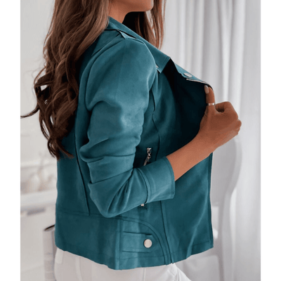 Women stylish zipper jacket | Long -sleeved