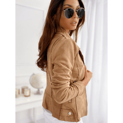 Women stylish zipper jacket | Long -sleeved