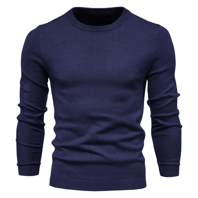 Men’s Crew Neck Sweater – Regular Fit – Long Sleeve – Soft & Warm Knit Jumper