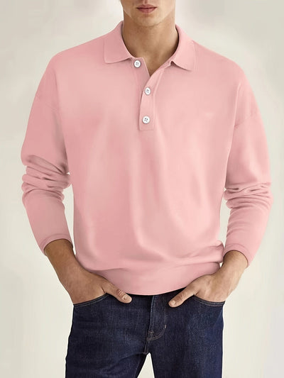 MARK | Long Sleeve Polo Shirt