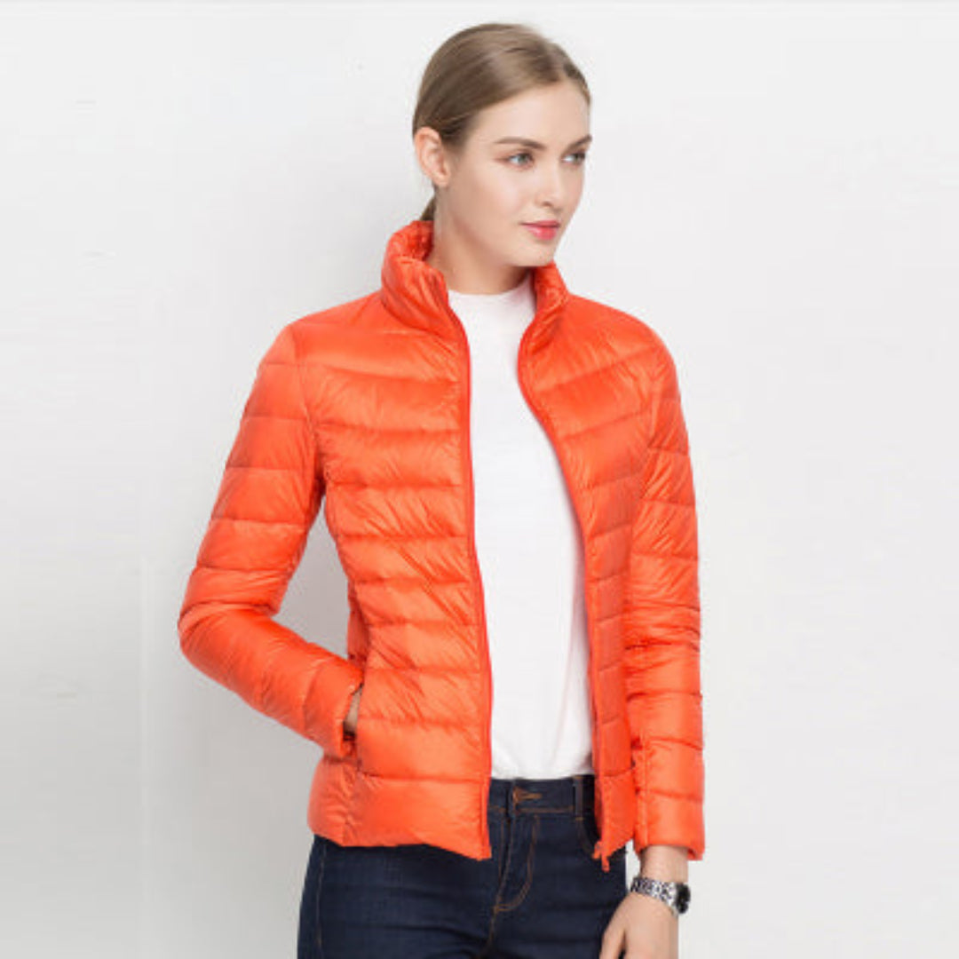 Ladies buffer long arm jacket | Convenient