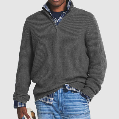 Mark | Heritage Quarter-Zip Knit Pullover