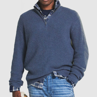 Mark | Heritage Quarter-Zip Knit Pullover