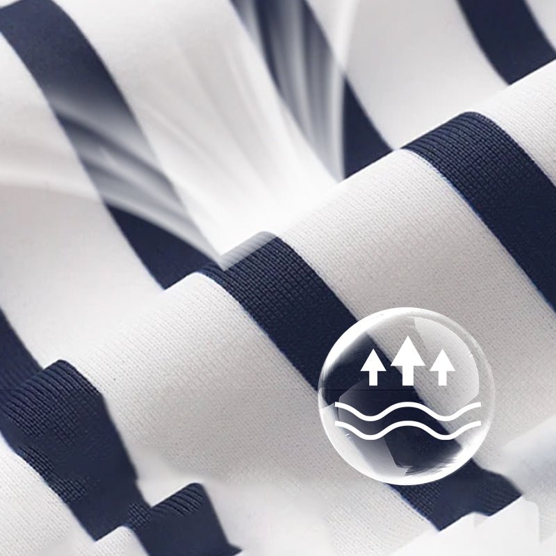 Tessa | Striped Casual Art Tee