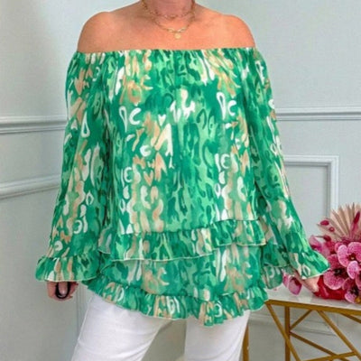 Lucinda | Draped Off-Shoulder Top