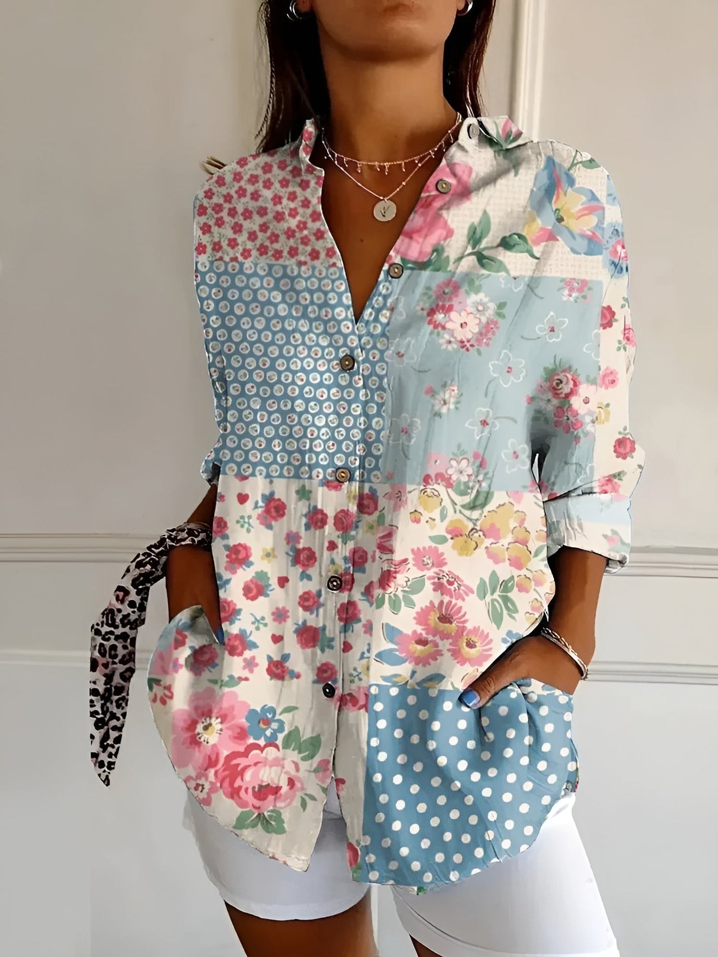 Maia | Floral Summer Top