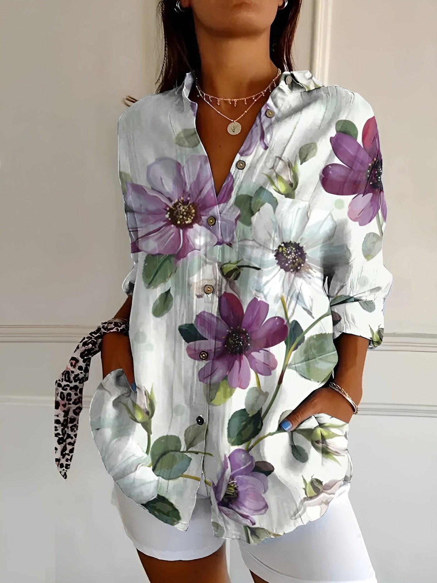 Maia | Floral Summer Top