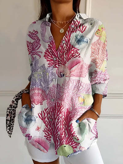 Maia | Floral Summer Top